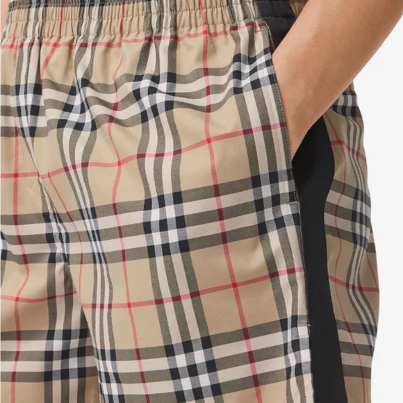Burberry Check Shorts